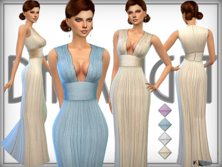 RITA dress by DarkNighTt at TSR » Sims 4 Updates
