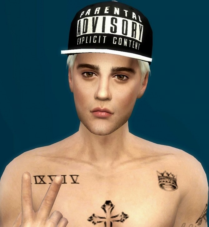 Sims 4 Justin Bieber by adybatch at Mod The Sims