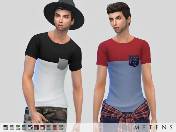 Sims 4 Scavo T shirt by Metens at TSR