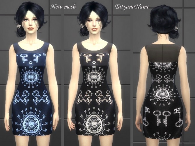 Sims 4 Dress 11 at Tatyana Name