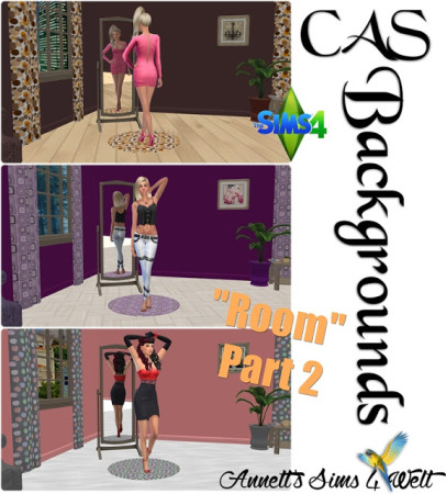 CAS Backgrounds Room Part 2 at Annett’s Sims 4 Welt