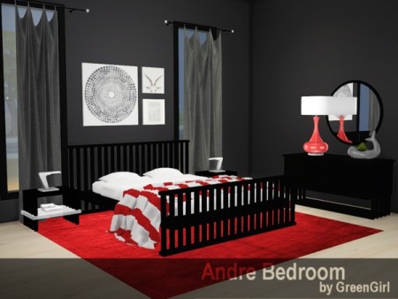 Andre Bedroom by Green_Girly100 at TSR