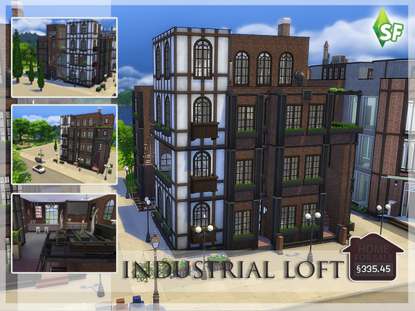 sims 4 industrial house download
