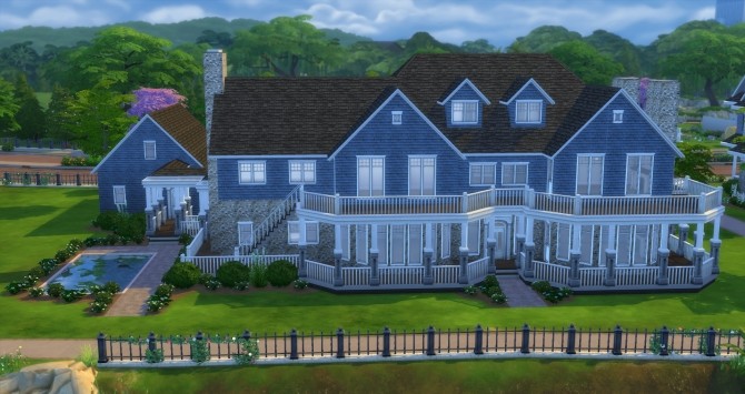 Sims 4 Greenwich Waterfront house by gizky at Mod The Sims