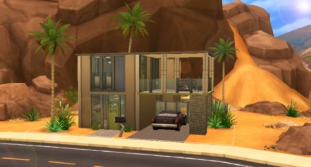 Modern Edge house by talkingqueen at Mod The Sims