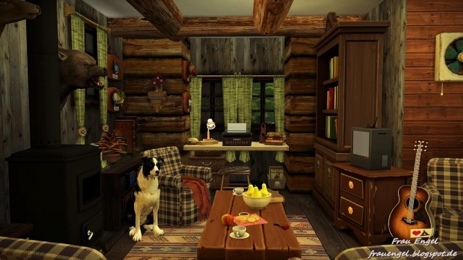 Sims 4 Hunters hut by Julia Engel at Frau Engel