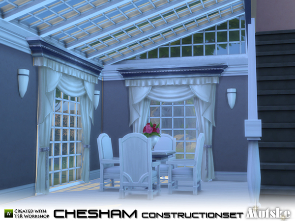 Sims 4 Chesham Constrution set Part 1 by mutske at TSR