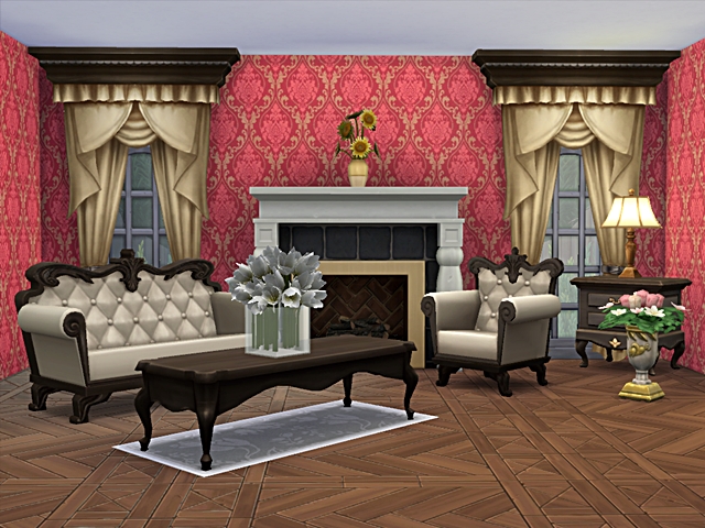 Sims 4 Barock wallpapers by Angel74 at Beauty Sims