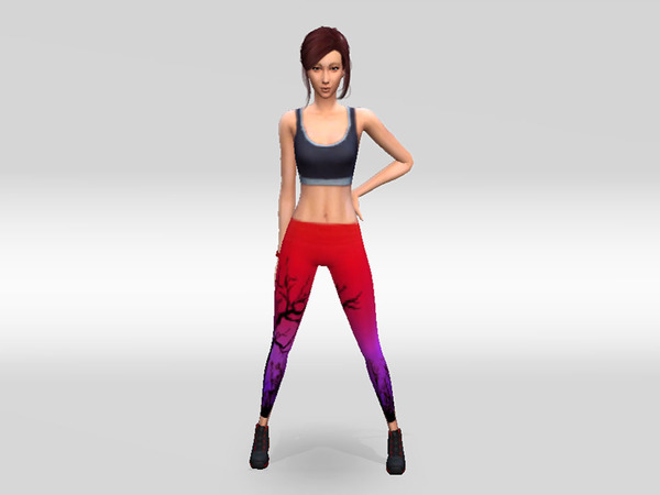 Sims 4 Enchanted Forrest Leggings by TasteMyFangs at TSR