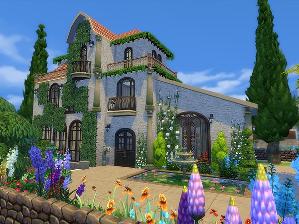 Sims 4 Europa Estate by Ineliz at TSR