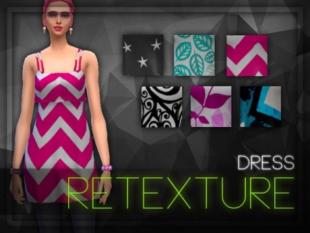 Dress Retexture by elliskane3 at TSR