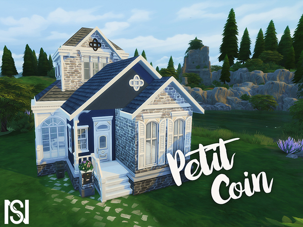 Sims 4 Petit Coin Starter Home by ScarlettNyx at TSR