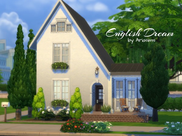Sims 4 English Dream house by Ariasims at TSR