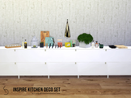INSPIRE Kitchen Deco Set by k-omu at TSR
