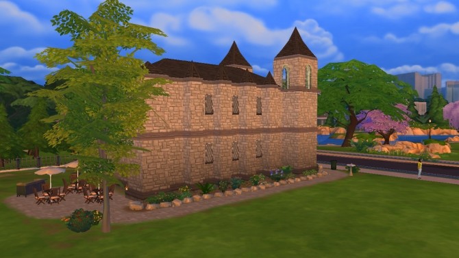 Sims 4 Old Sim Church by philips99 at Mod The Sims