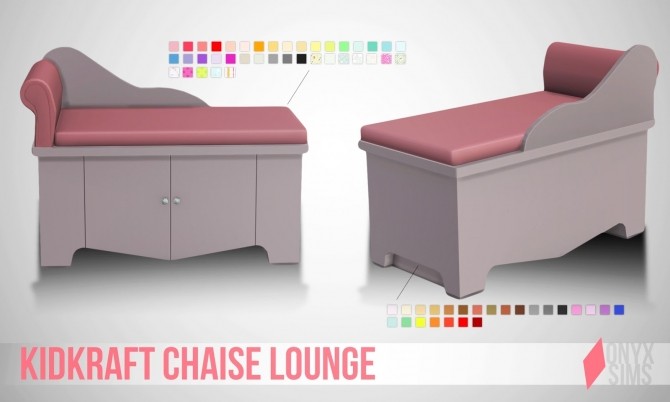 Sims 4 Kid Kraft Chaise Lounge at Onyx Sims