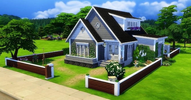 Sims 4 Danae house by Chanchan24 at Sims Artists