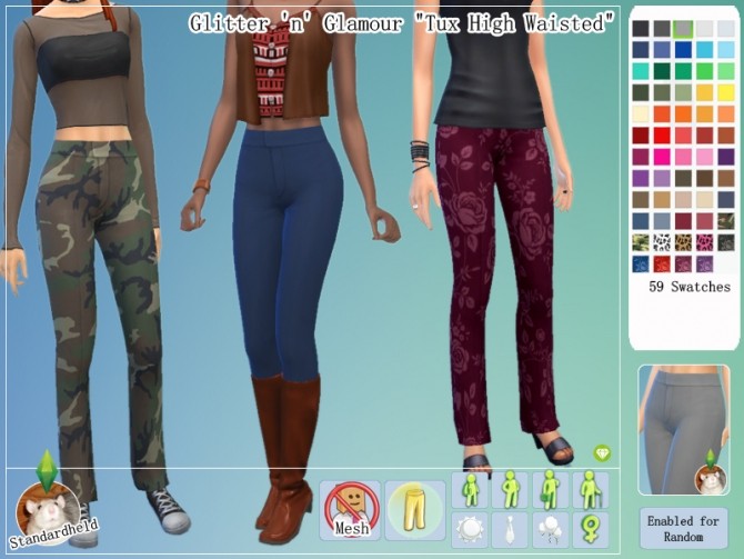 Sims 4 Glitter n Glamour Clothing Pack by Standardheld at SimsWorkshop