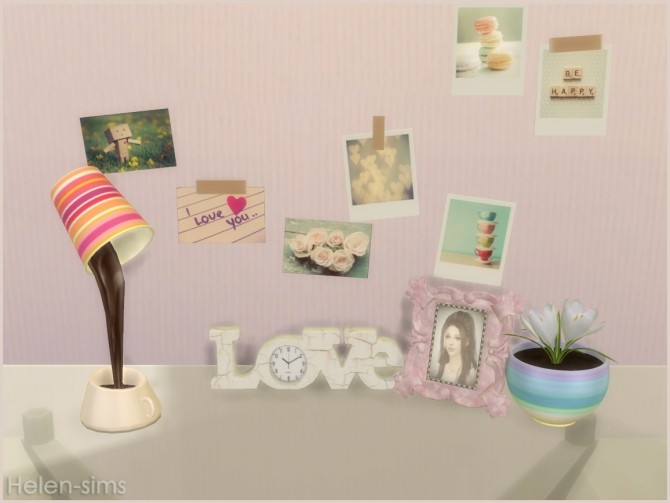 Sims 4 Hot Chocolate Table Lamp at Helen Sims