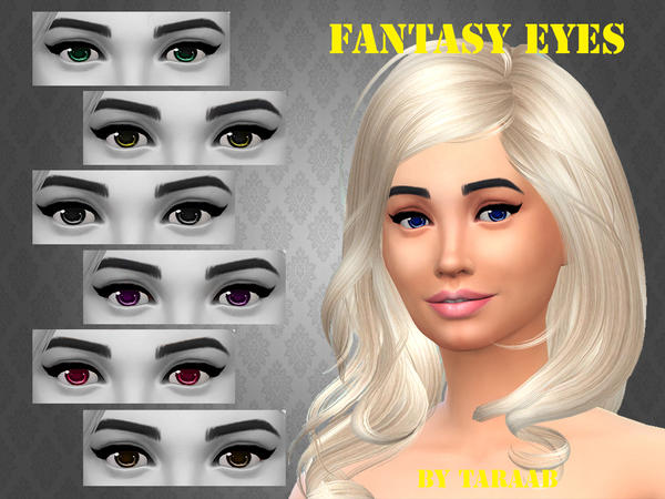 Sims 4 Fantasy Eyes by taraab at TSR