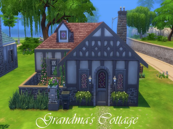 Sims 4 Grandmas Cottage by lulurichards at TSR