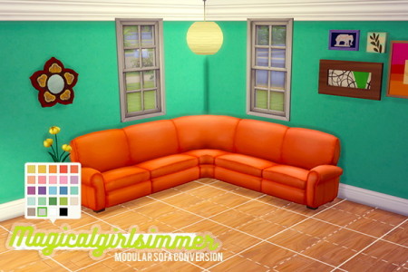 Modular Sofa by magicalgirlsimmer at SimsWorkshop