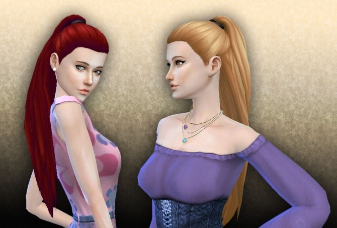 Sims 4 Indecision hair version 2 by Kiara Zurk at My Stuff