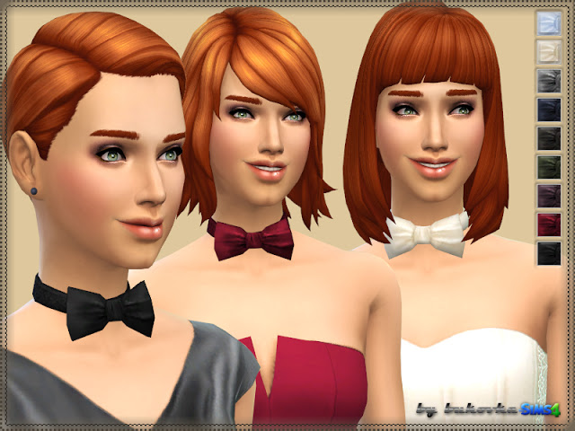 Sims 4 Necklace Bow Tie at Bukovka