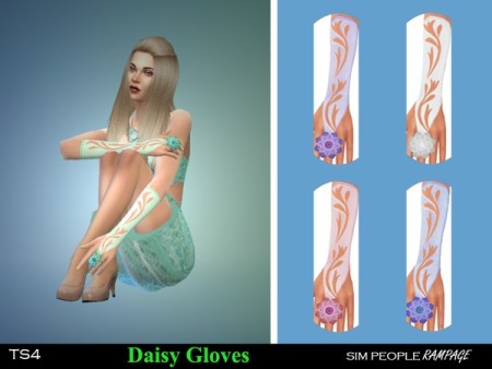 SPRampage Daisy Gloves by SimPeopleRampage at TSR
