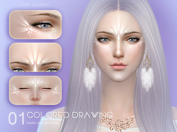 Sims 4 Colored drawing 01 by S Club LL at TSR