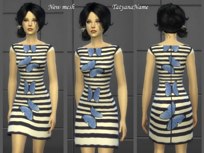 Sims 4 Dress 07 at Tatyana Name