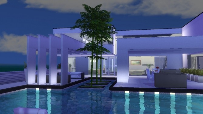 Sims 4 Modern Pure 1 house by Ramdhani at Mod The Sims