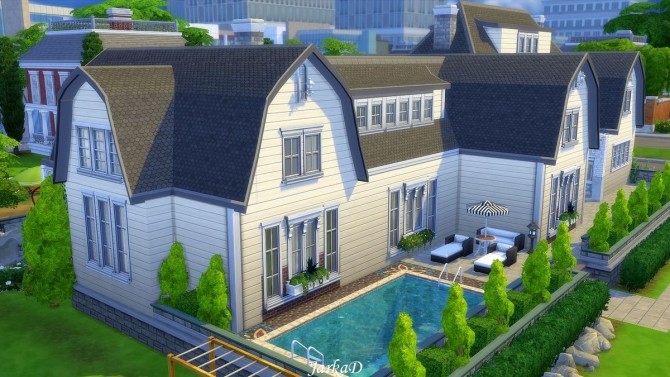 Sims 4 Villa CAMILLA at JarkaD Sims 4 Blog