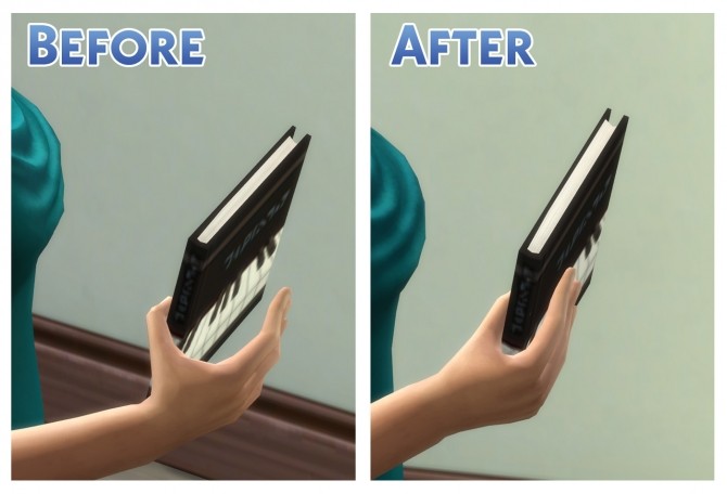 Sims 4 Thin Book Tuning Fix by Menaceman44 at Mod The Sims