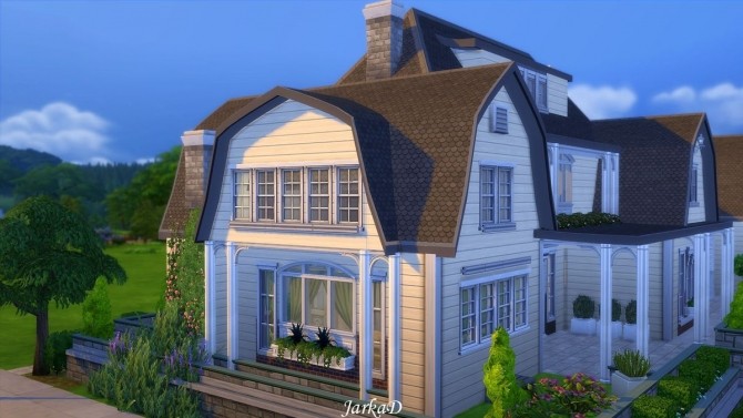 Sims 4 Villa CAMILLA at JarkaD Sims 4 Blog