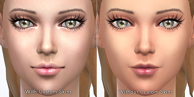 Sims 4 25+1 Colors Lip Gloss + Blush and Eyeliner at Kijiko