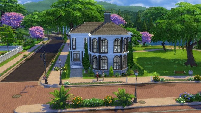 Sims 4 The White Suburban by Roif456 at Mod The Sims