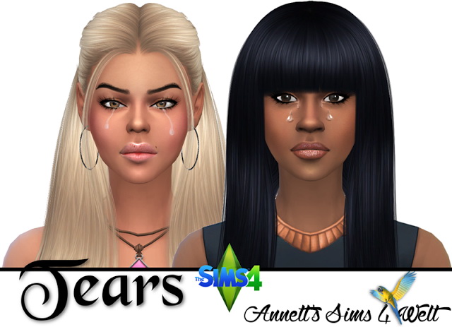 Sims 4 Tears at Annett’s Sims 4 Welt
