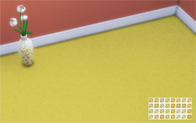 Sims 4 Shades of Yellow Carpets at Veranka