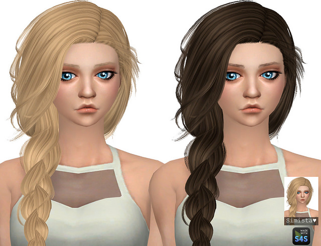 Sims 4 Summer Haze Hair Retexture at Simista