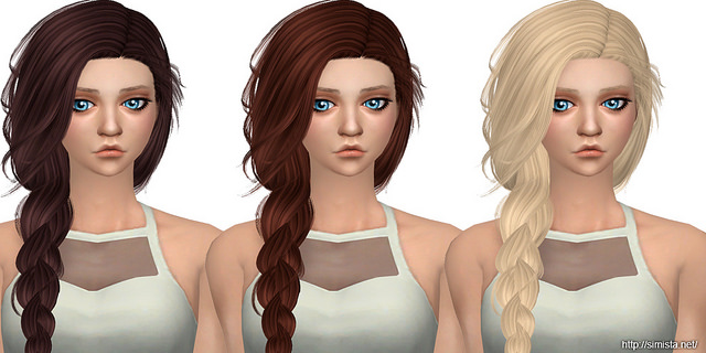 Sims 4 Summer Haze Hair Retexture at Simista