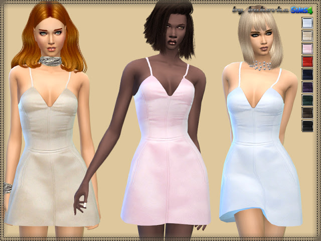 Sims 4 Little Dress at Bukovka