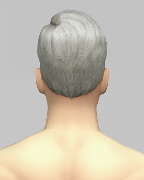 Sims 4 Short Preppy Combed Hair Edit M at Rusty Nail