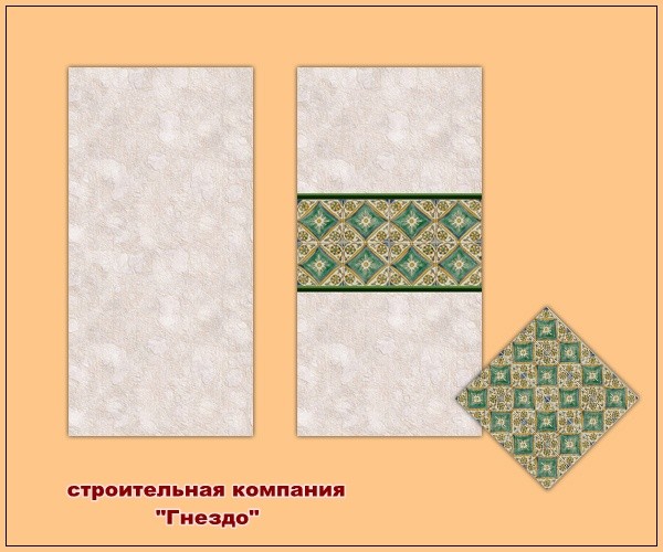 Sims 4 APRON Ceramic tiles at Sims by Mulena
