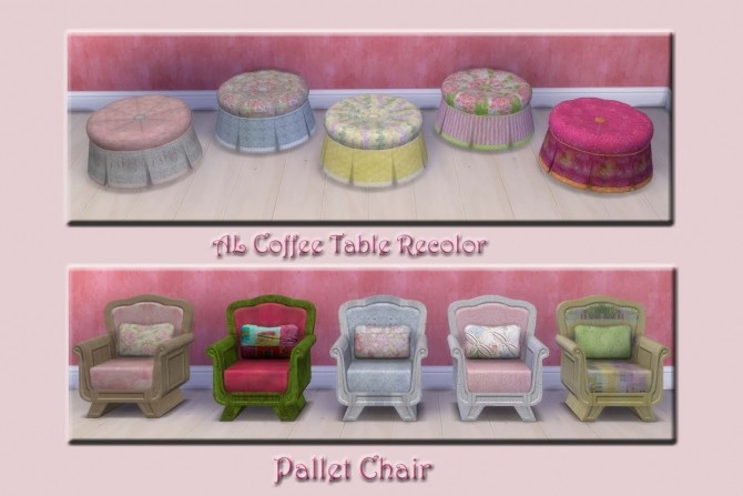 Sims 4 PALLET COLORS set at Alelore Sims Blog