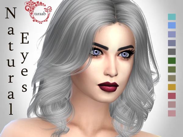 Sims 4 Natural Eyes by taraab at TSR