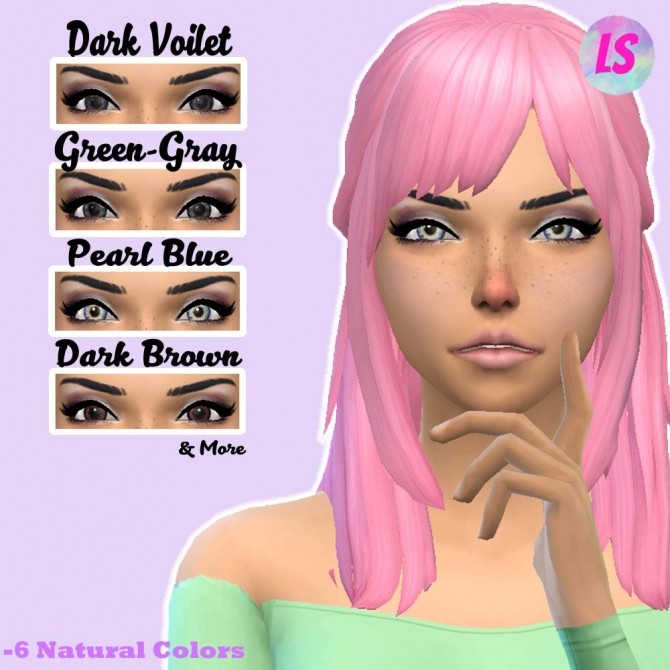 Sims 4 Enchanting Realistic Eyes by Lovelysimmer100 at SimsWorkshop