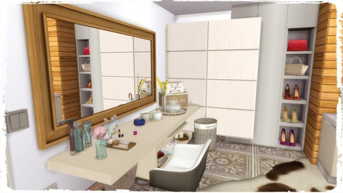 Sims 4 Luxury Bathroom (Build & Decoration) at Dinha Gamer