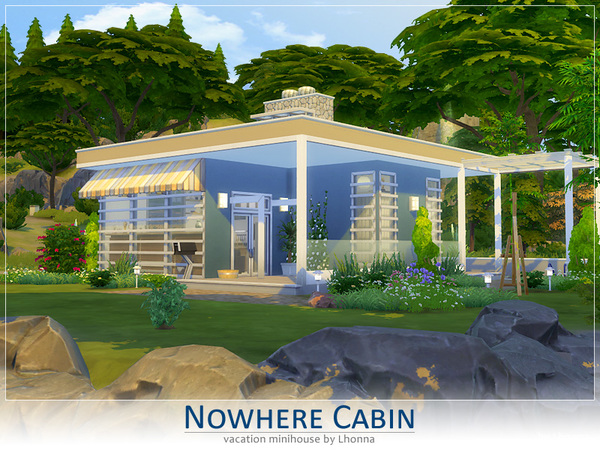 Sims 4 Nowhere Cabin by Lhonna at TSR