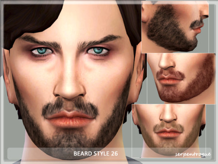 Beard Style 26 by Serpentrogue at TSR